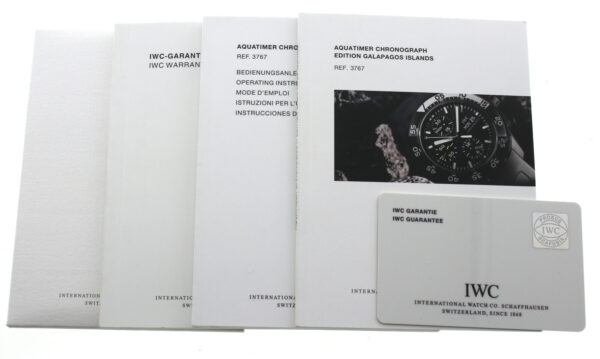 IWC Aquatimer Galapagos Automatic- Herren Chronograph Box Papiere Ref. 376705 – Bild 11