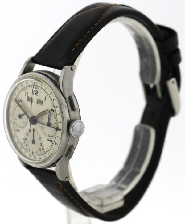 Rarität Baume & Mercier Kal. Valjoux 72c Vintage Chronograph Triple Calendar – Bild 6