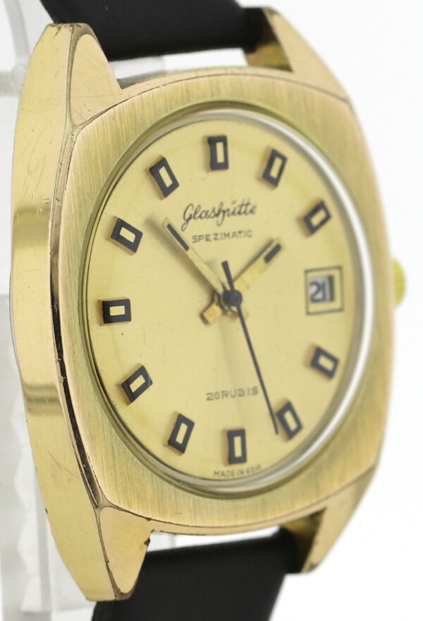 GUB Glashütte Spezimatic Kal.75 Automatik Vintage Herrenuhr Ø36mm – Bild 3