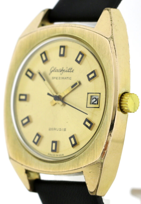 GUB Glashütte Spezimatic Kal.75 Automatik Vintage Herrenuhr Ø36mm – Bild 5