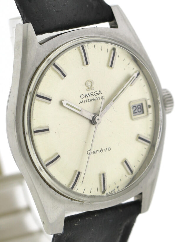 Omega Geneve, Vintage- Automatik- Herrenuhr, Stahl, Ref. 166.041, Kal.565  ~1968 – Bild 5