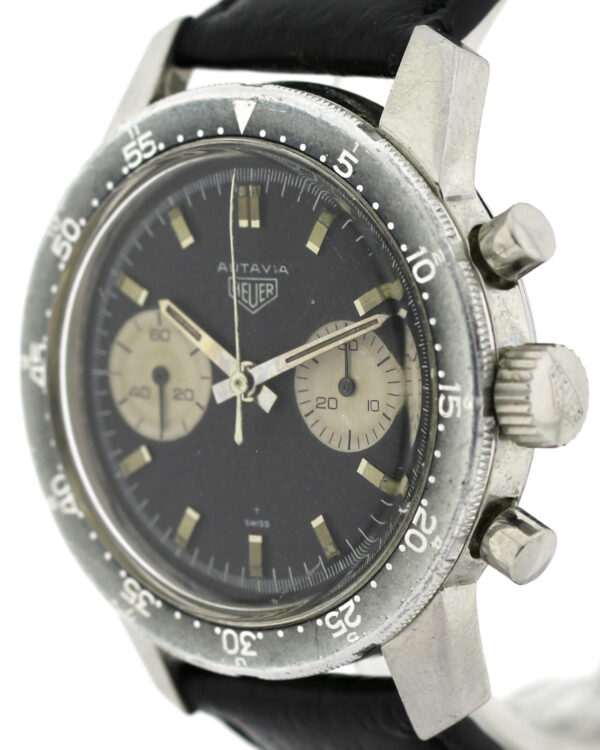 Heuer Autavia Vintage- Herren- Chronograph Ref. 7763  Kal. 7730 Rarität aus 1968 – Bild 6