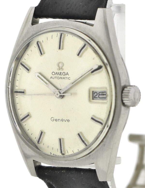 Omega Geneve, Vintage- Automatik- Herrenuhr, Stahl, Ref. 166.041, Kal.565  ~1968 – Bild 6
