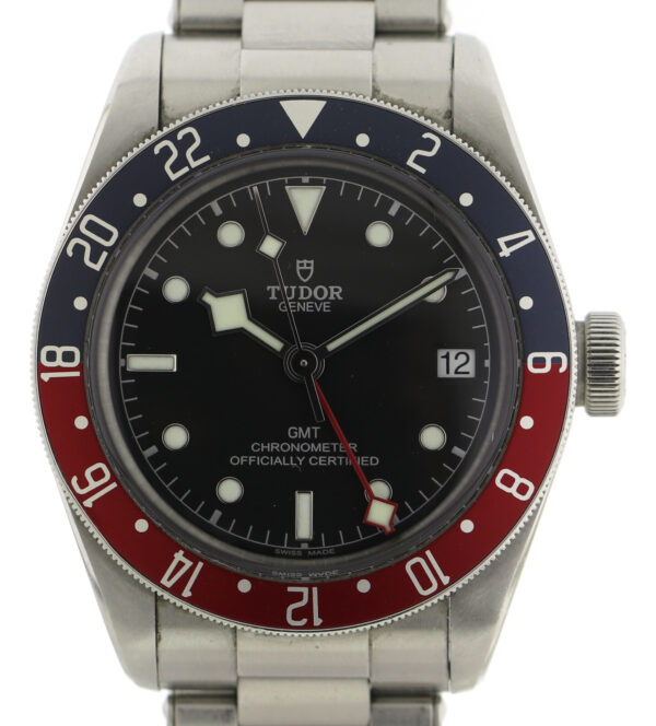 Tudor Black Bay GMT "Pepsi" Automatic Herren- Armbanduhr 200m Ref. 79830 ~ 2018