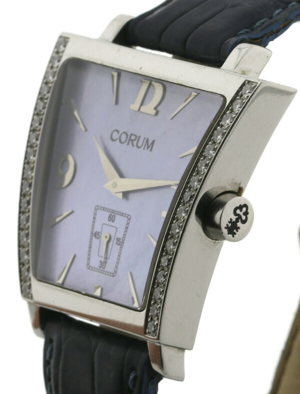 Corum Big Trapeze Diamonds Brillant Edelstahl MOP Dial 40 mm Ref. 106.406.47 – Bild 6