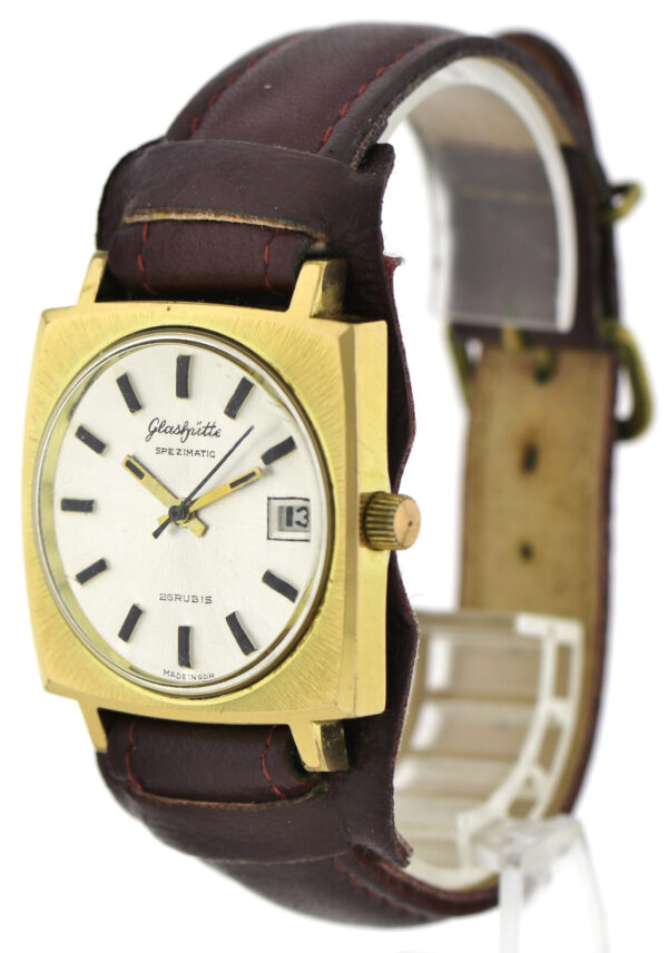 GUB Glashütte Spezimatic Kal.75 Automatik Vintage- Herrenuhr – Bild 4