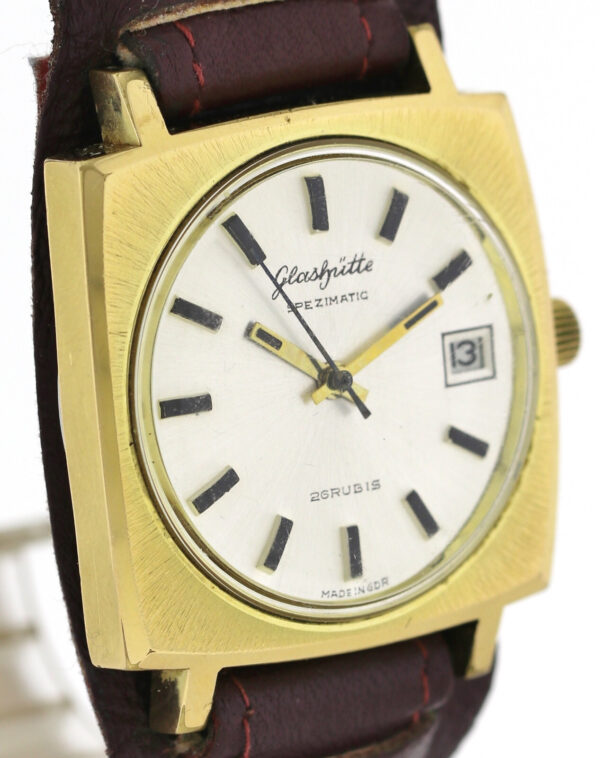 GUB Glashütte Spezimatic Kal.75 Automatik Vintage- Herrenuhr – Bild 5