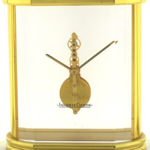 Jaeger-LeCoultre Prisma Tisch-Stiluhr Pendulette 8-Tage-Stabwerk 215.022 Fullset