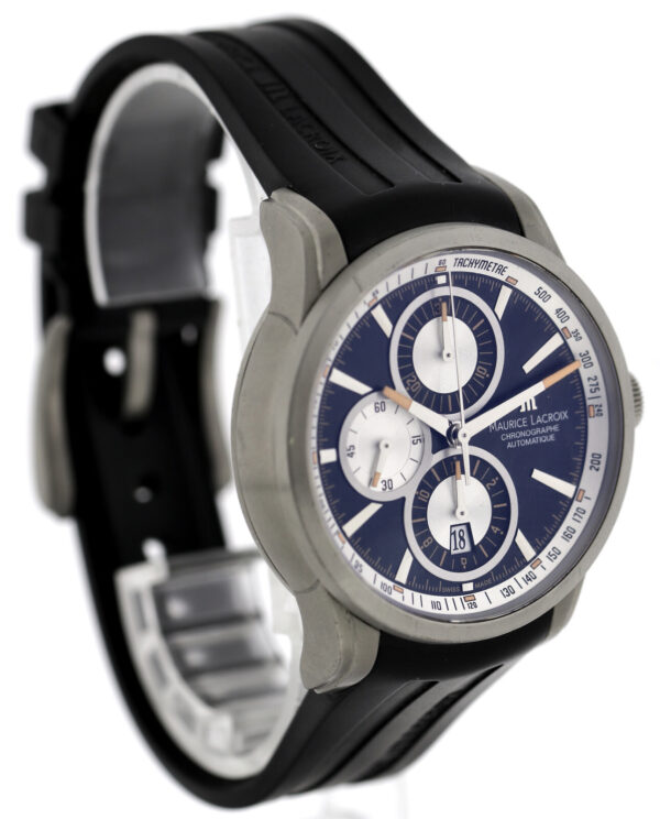 Maurice Lacroix Pontos Automatic- Herren- Chronograph Ref.  PT6188 in Titan – Bild 3