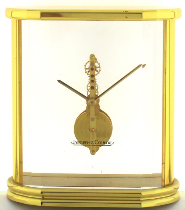 Jaeger-LeCoultre Prisma Tisch-Stiluhr Pendulette 8-Tage-Stabwerk 215.022 Fullset – Bild 2