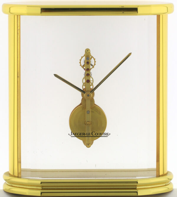 Jaeger-LeCoultre Prisma Tisch-Stiluhr Pendulette 8-Tage-Stabwerk 215.022 Fullset – Bild 3