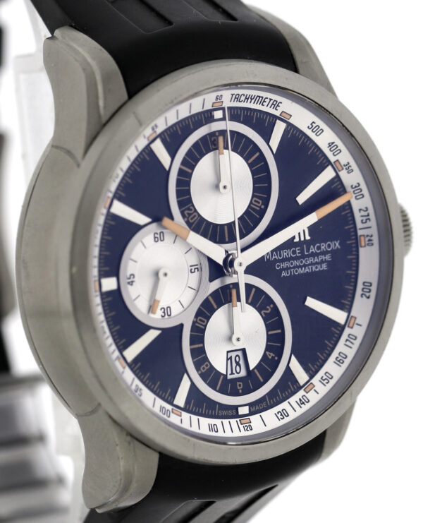 Maurice Lacroix Pontos Automatic- Herren- Chronograph Ref.  PT6188 in Titan – Bild 5