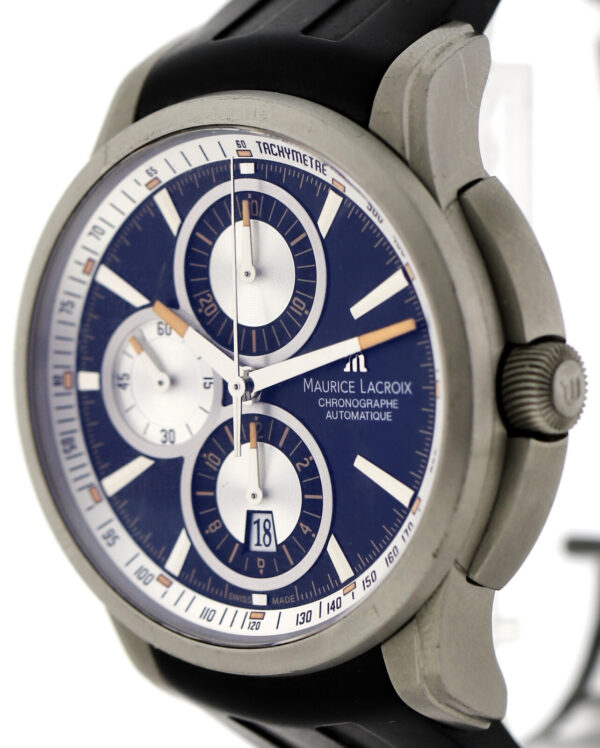 Maurice Lacroix Pontos Automatic- Herren- Chronograph Ref.  PT6188 in Titan – Bild 6