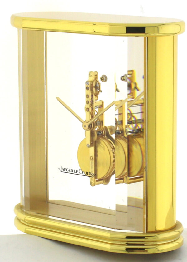 Jaeger-LeCoultre Prisma Tisch-Stiluhr Pendulette 8-Tage-Stabwerk 215.022 Fullset – Bild 4