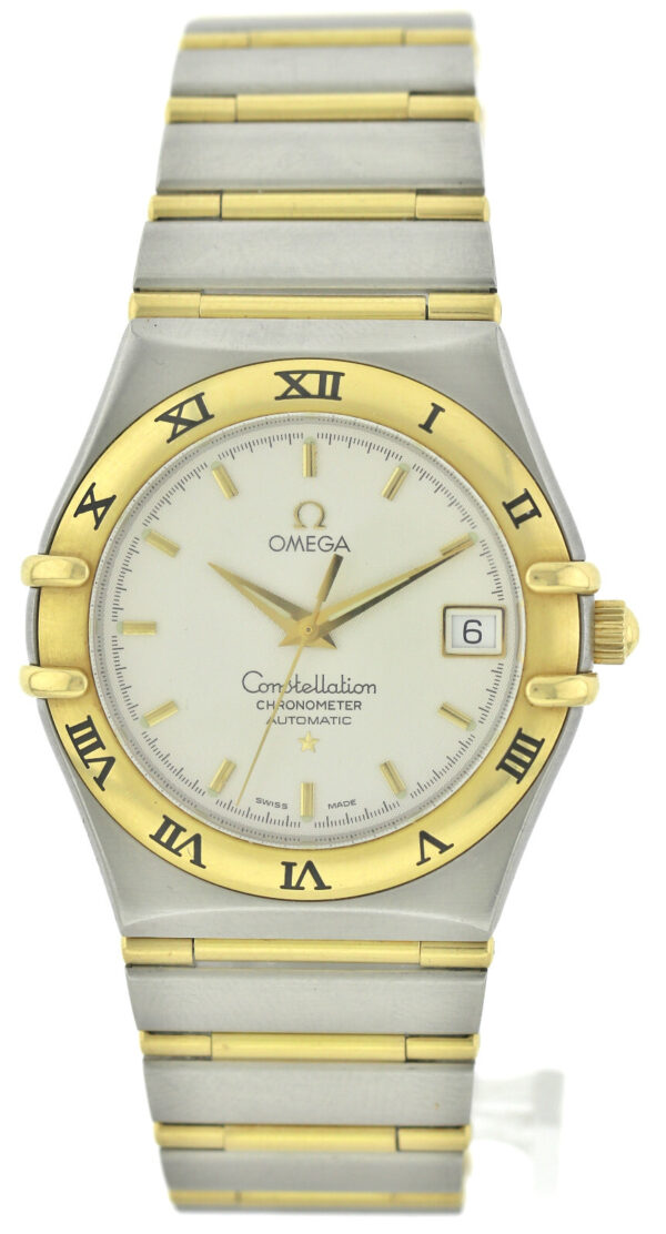 Omega Constellation Automatic- Herren-Chronometer Stahl/ 750/18k Gold, 36mm – Bild 2