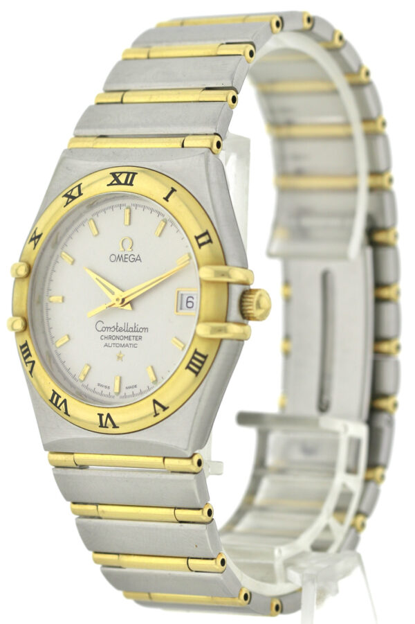 Omega Constellation Automatic- Herren-Chronometer Stahl/ 750/18k Gold, 36mm – Bild 4