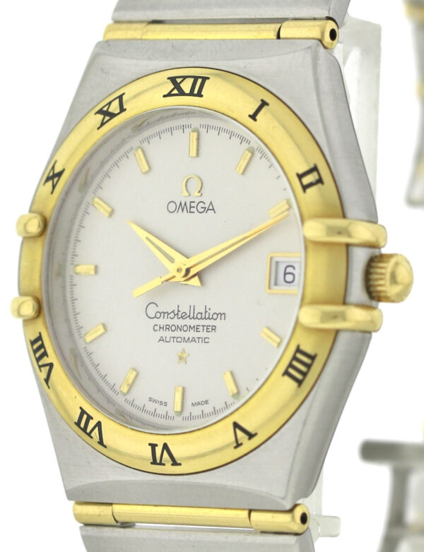 Omega Constellation Automatic- Herren-Chronometer Stahl/ 750/18k Gold, 36mm – Bild 6