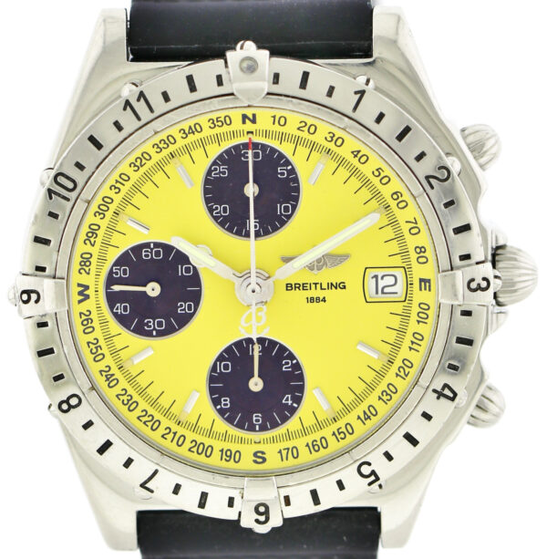 Breitling Chronomat Longitude Automatic- Herren- Chronograph Ref.A20048 Stahl