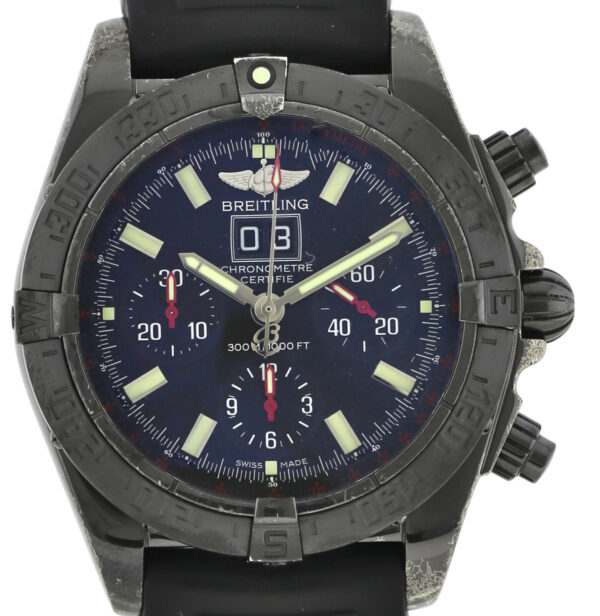 Breitling Chronomat Blackbird Herren- Chronograph Automatik Ref. M44359