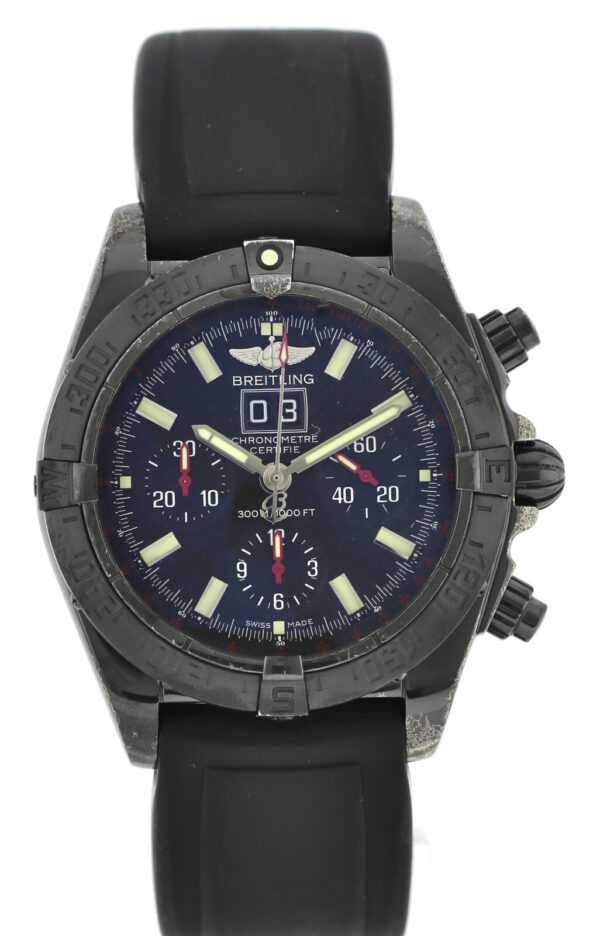 Breitling Chronomat Blackbird Herren- Chronograph Automatik Ref. M44359 – Bild 2
