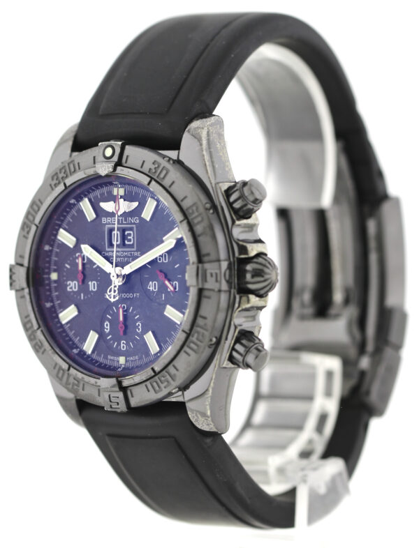 Breitling Chronomat Blackbird Herren- Chronograph Automatik Ref. M44359 – Bild 4