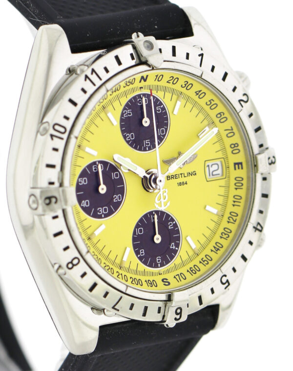 Breitling Chronomat Longitude Automatic- Herren- Chronograph Ref.A20048 Stahl – Bild 5