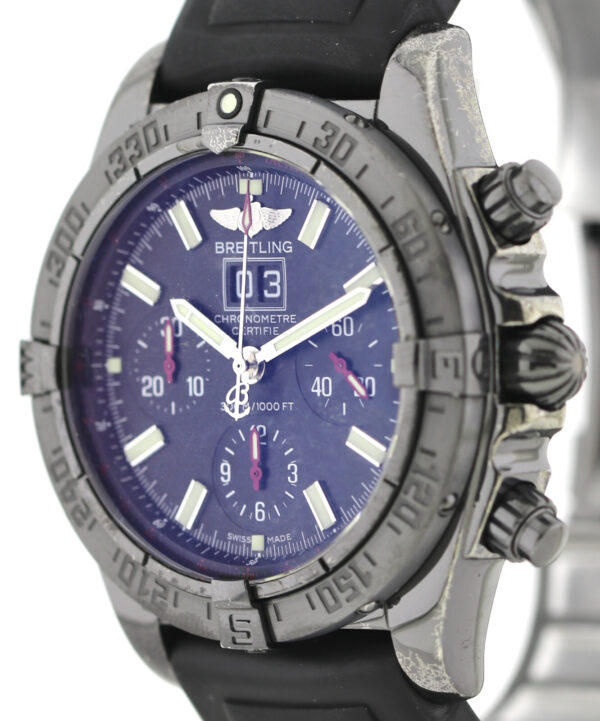 Breitling Chronomat Blackbird Herren- Chronograph Automatik Ref. M44359 – Bild 6