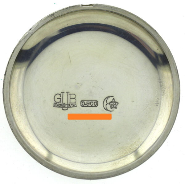 GUB Glashütte Q1, B-Uhr/ Beobachtungsuhr, Kal. 48, Auf und Ab,  Ø58mm, 900 Ag – Bild 7