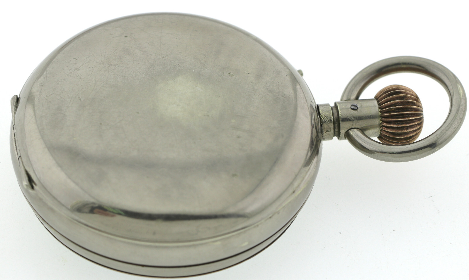 Goliath ¼ Repetition offene Herren Taschenuhr mit 8 Tage Werk riesige Ø80mm – Bild 6