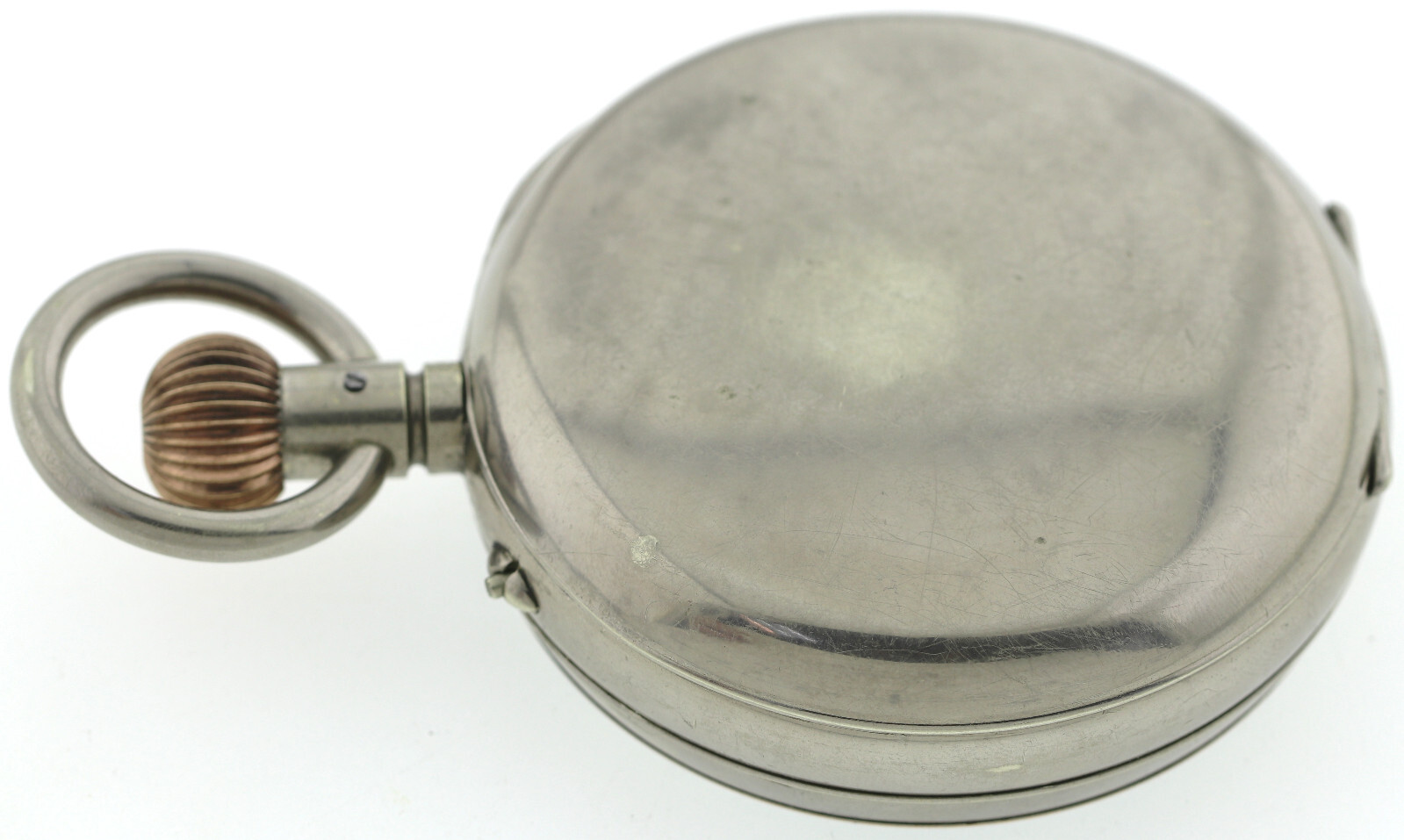 Goliath ¼ Repetition offene Herren Taschenuhr mit 8 Tage Werk riesige Ø80mm – Bild 7