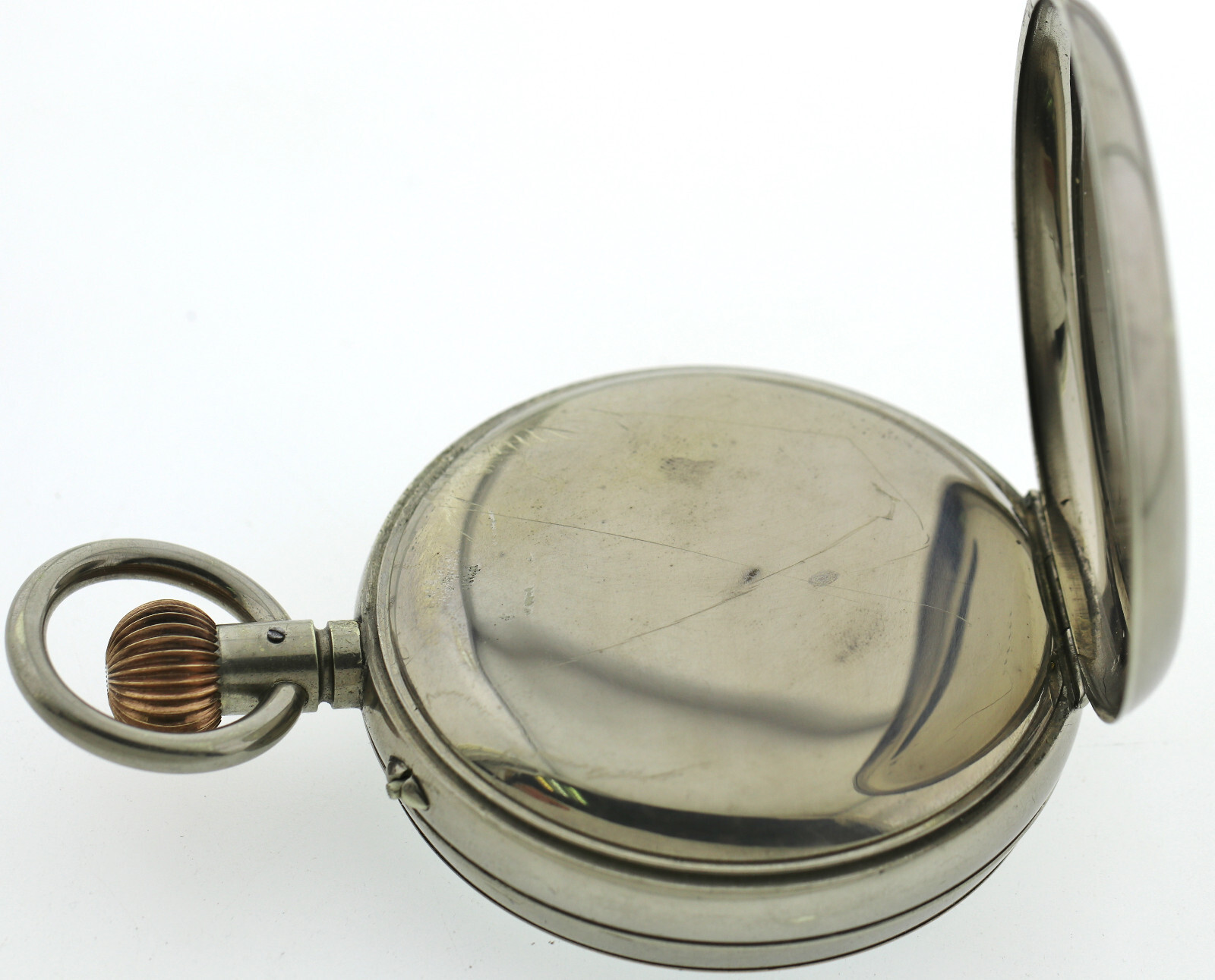 Goliath ¼ Repetition offene Herren Taschenuhr mit 8 Tage Werk riesige Ø80mm – Bild 8