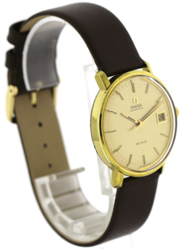 Omega De Ville Automatic Vintage Herrenuhr  Ref. 166.0086 Kal. 1002 ca.1970 – Bild 4