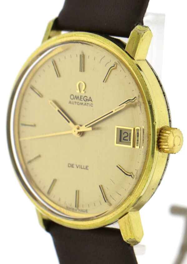 Omega De Ville Automatic Vintage Herrenuhr  Ref. 166.0086 Kal. 1002 ca.1970 – Bild 5