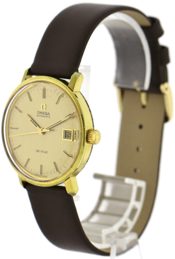 Omega De Ville Automatic Vintage Herrenuhr  Ref. 166.0086 Kal. 1002 ca.1970 – Bild 6