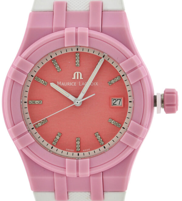 ungetragene Maurice Lacroix  Unisex Uhr Aikon # tide AI2008-EEEE1-3A0-0 FULLSET