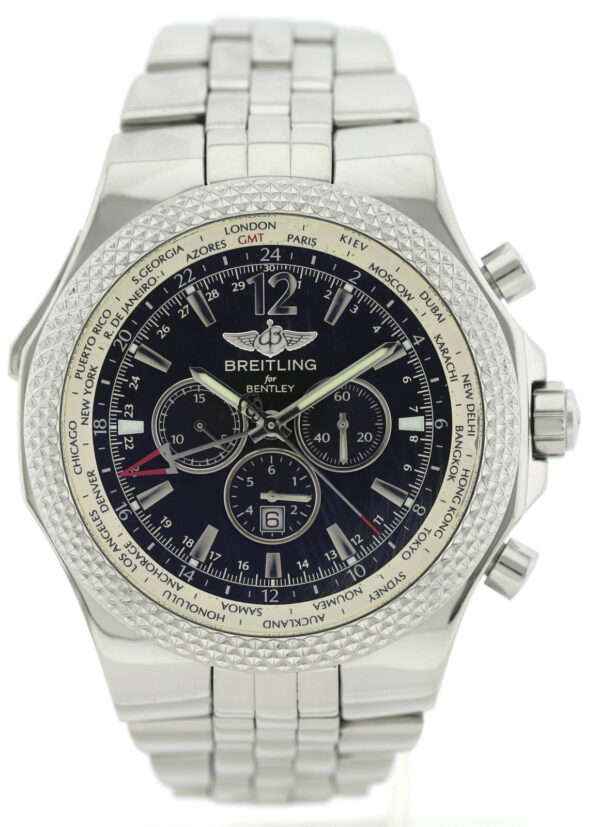 Breitling for Bentley GMT in Edelstahl Automatik Special Edi. Ref. A47362  Ø49mm – Bild 2