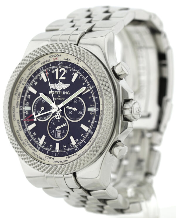 Breitling for Bentley GMT in Edelstahl Automatik Special Edi. Ref. A47362  Ø49mm – Bild 4