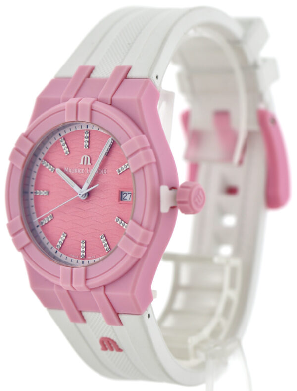 ungetragene Maurice Lacroix  Unisex Uhr Aikon # tide AI2008-EEEE1-3A0-0 FULLSET – Bild 4