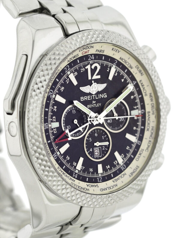 Breitling for Bentley GMT in Edelstahl Automatik Special Edi. Ref. A47362  Ø49mm – Bild 5