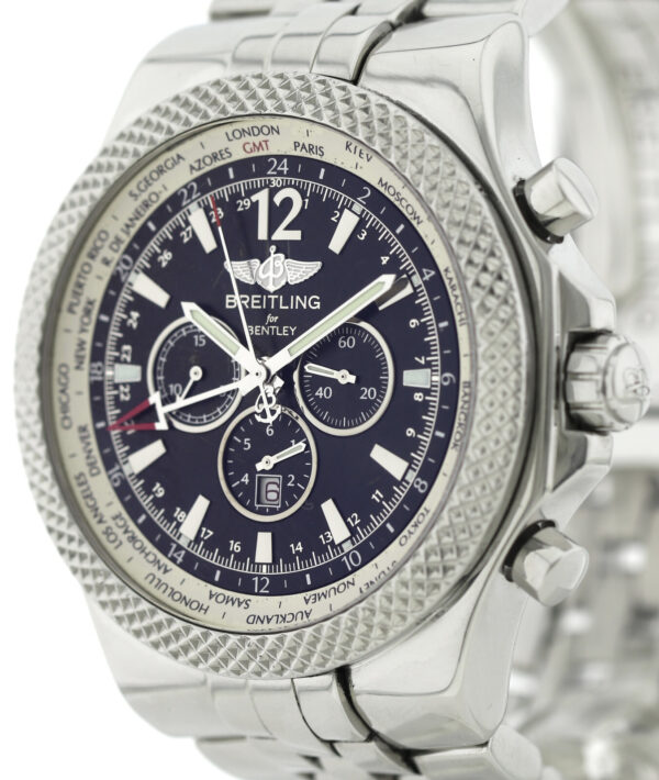 Breitling for Bentley GMT in Edelstahl Automatik Special Edi. Ref. A47362  Ø49mm – Bild 6
