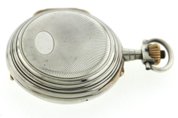 Rarität Wern. Rehork Deutsche Uhrmacherschule Glashütte DUS Schuluhr Chronograph – Bild 6