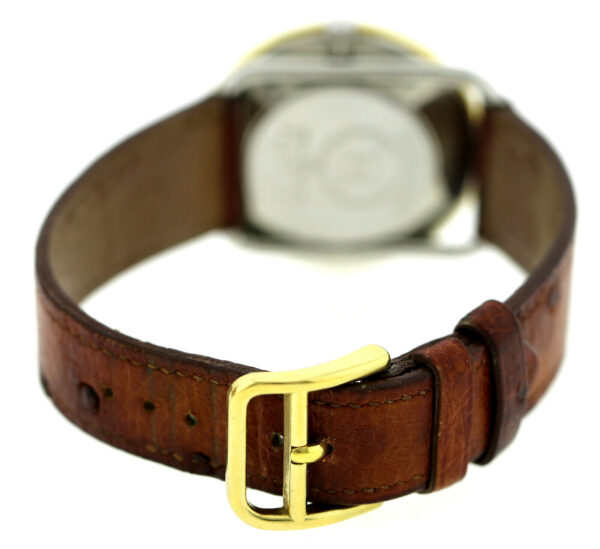 Hermes Arceau  Unisexuhr Ref. A92464 Stahl/ vergoldet Quarz 33mm – Bild 8