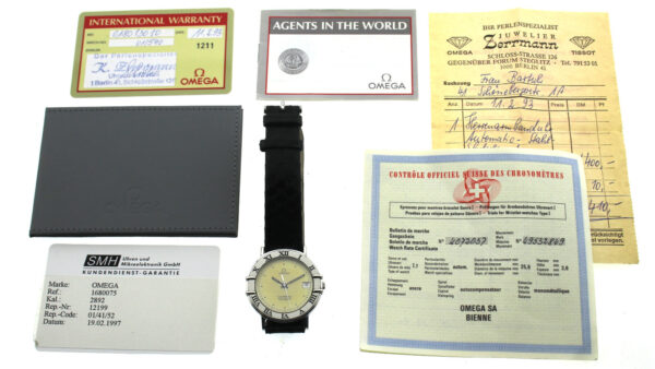 Omega Constellation Automatic Unisex Armbanduhr Ref. 1680075 CAl. 1111 aus 1993 – Bild 11