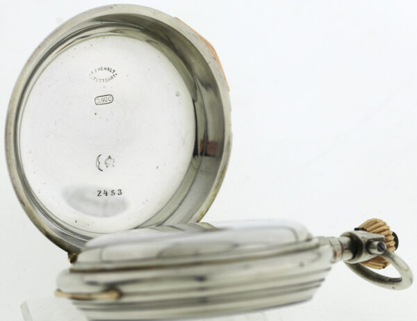 Rarität Wern. Rehork Deutsche Uhrmacherschule Glashütte DUS Schuluhr Chronograph – Bild 9