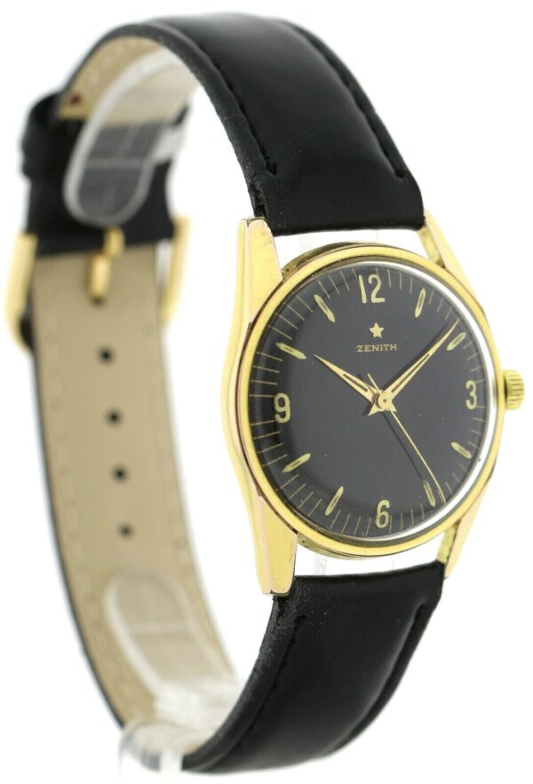 Zenith Star Herren 60er Jahre Vintageuhr Handaufzug Kal. 2522 vergoldet Ø 34mm – Bild 6