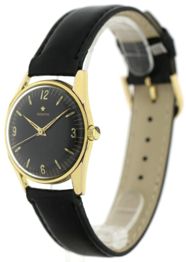 Zenith Star Herren 60er Jahre Vintageuhr Handaufzug Kal. 2522 vergoldet Ø 34mm – Bild 7