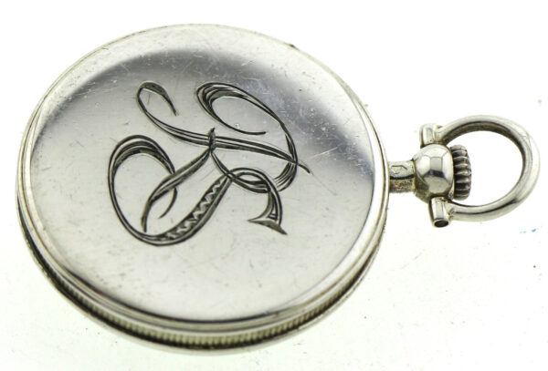 Choprad  Silber Damen- Unisex Taschenuhr Frackuhr Ref.3021 Kal. 7001~70er Jahre – Bild 8