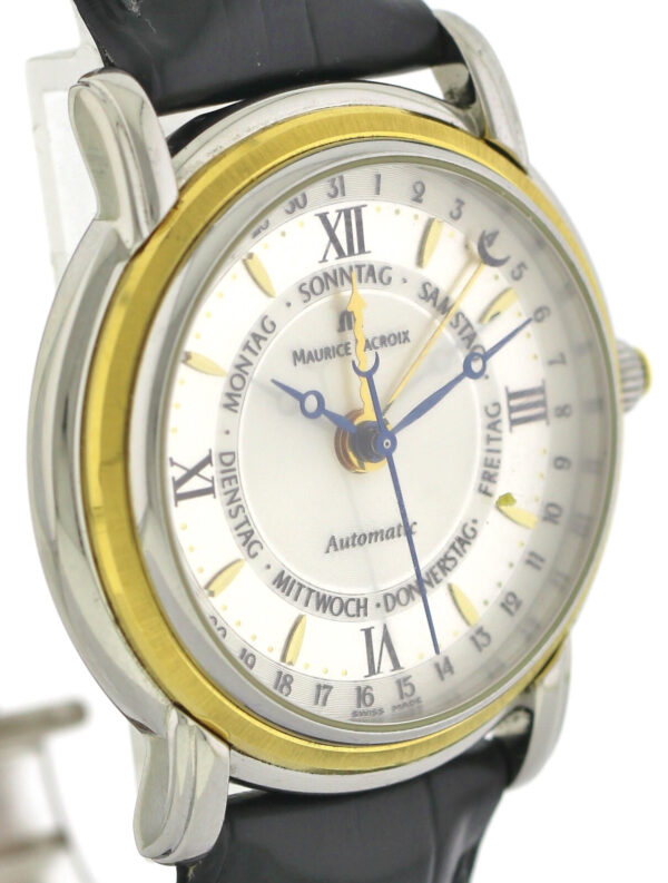 Maurice Lacroix Masterpiece Automatic- 5 Zeiger Uhr Stahl-/18K-Gold Ref. 27792 – Bild 5