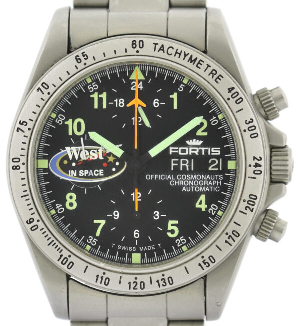 ltd. Edition Fortis Cosmonauts Chronograph West in Space , Full-Set, ungetragen