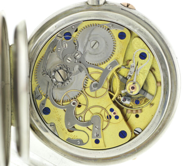 Rarität Wern. Rehork Deutsche Uhrmacherschule Glashütte DUS Schuluhr Chronograph – Bild 10